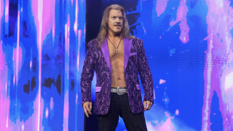 Jericho standing on the entrance ramp