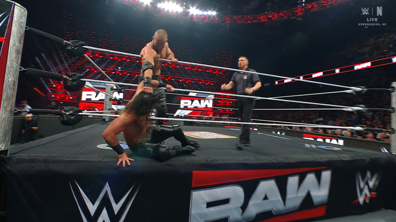 Theory looking to pull Rollins back in the ring