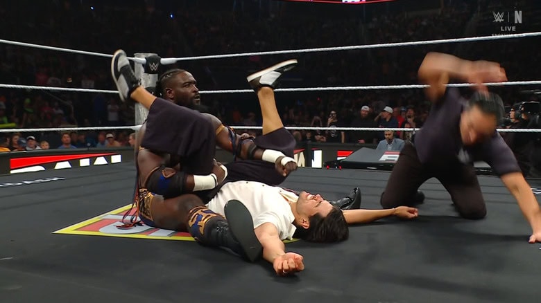 Femi pinning Berto