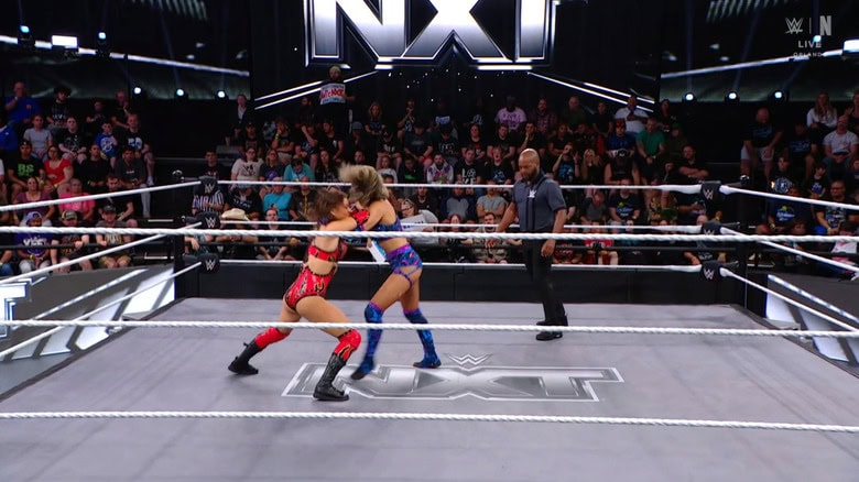 The two women locking up