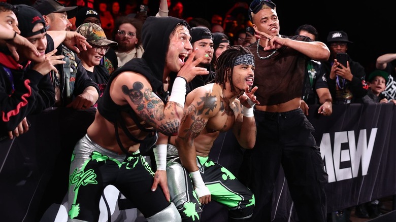 The Rascalz posing