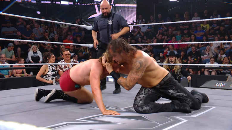 The two men in the ring