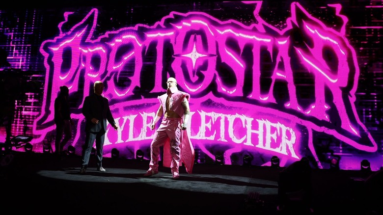 Kyle Fletcher entrance
