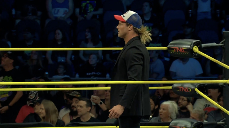 Nic inside the ring