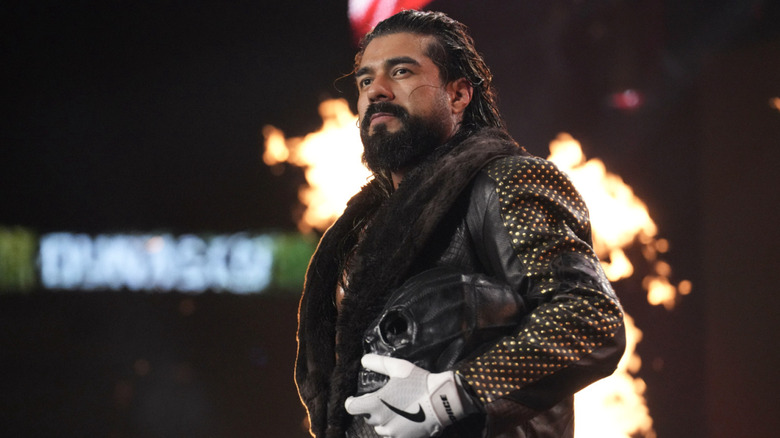 Andrade on the entrance ramp