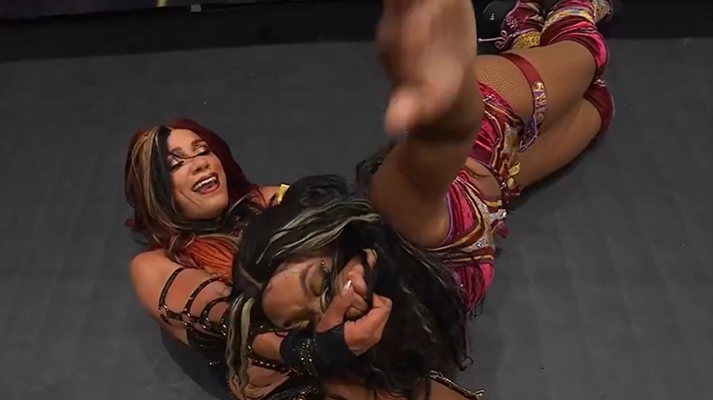 Mercedes Mone locks the Statement Maker in on Maya World