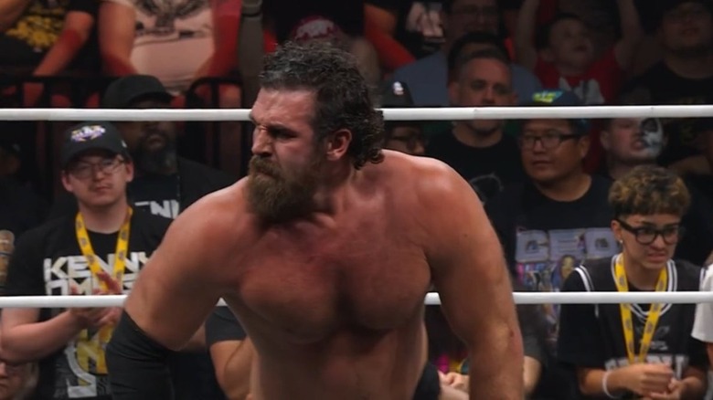 Jake Doyle in the ring