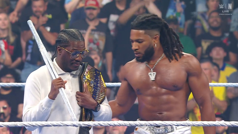 Yachty and Williams in the ring