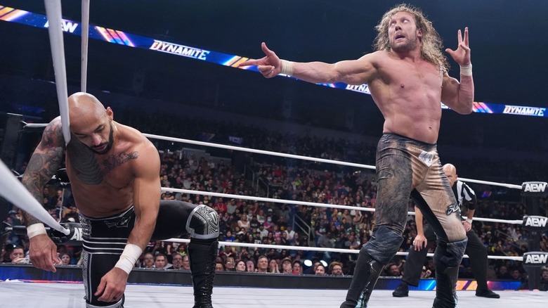 Kenny Omega and Ricochet