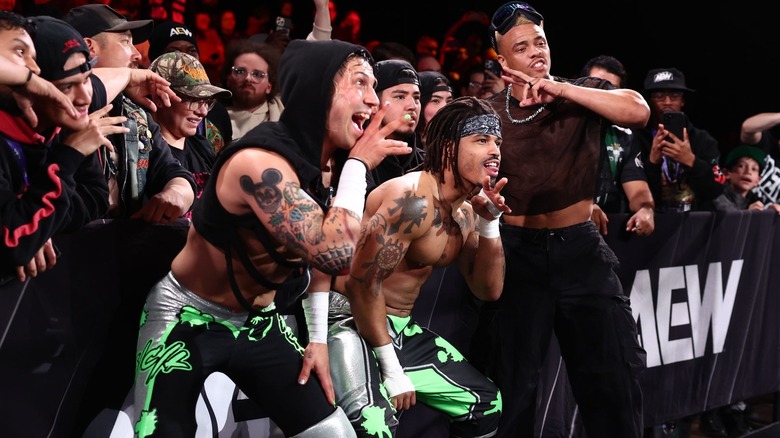 The Rascalz posing