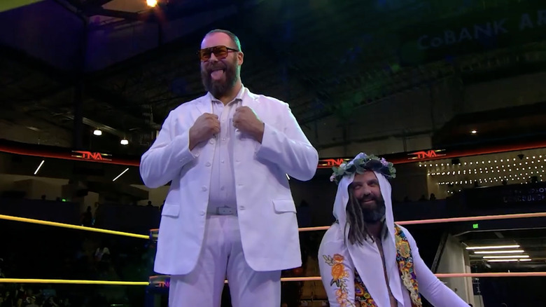 The Righteous inside the ring