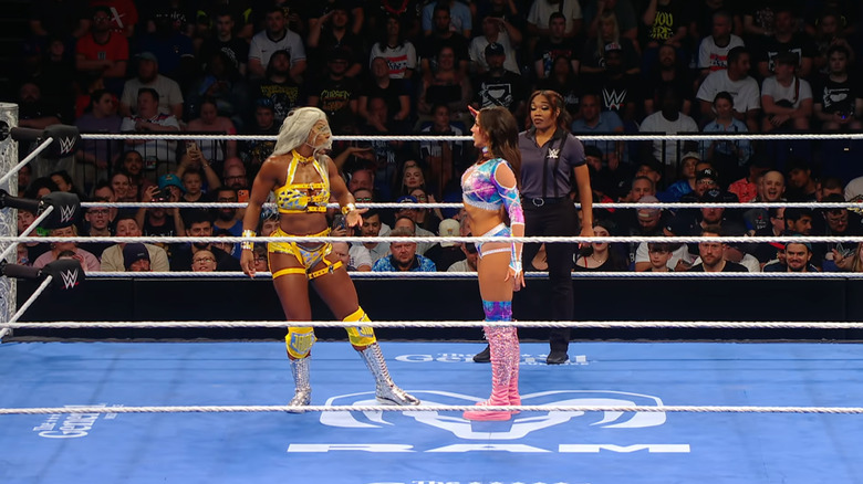 Cargill and Green both in the ring with one another