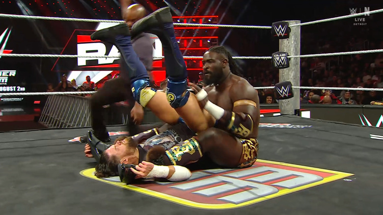 Femi pinning McDonagh