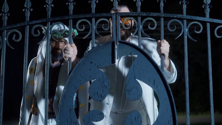 The Righteous outside of The Hardy Compound