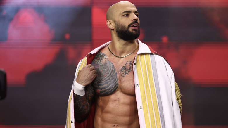 Ricochet standing on the entrance ramp