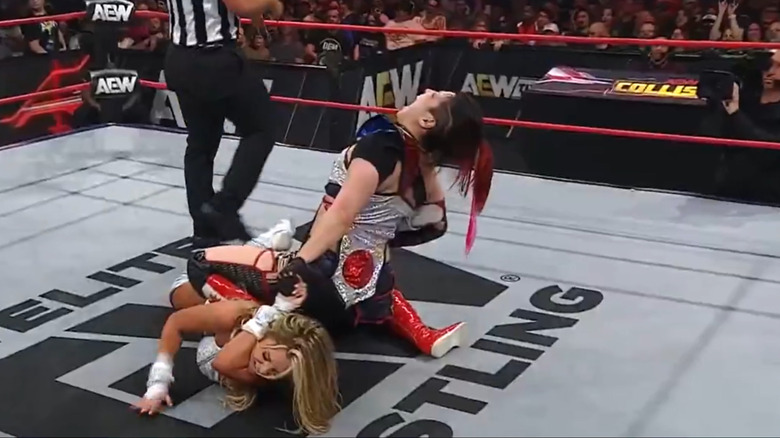 Hikaru Shida submits Harley Cameron
