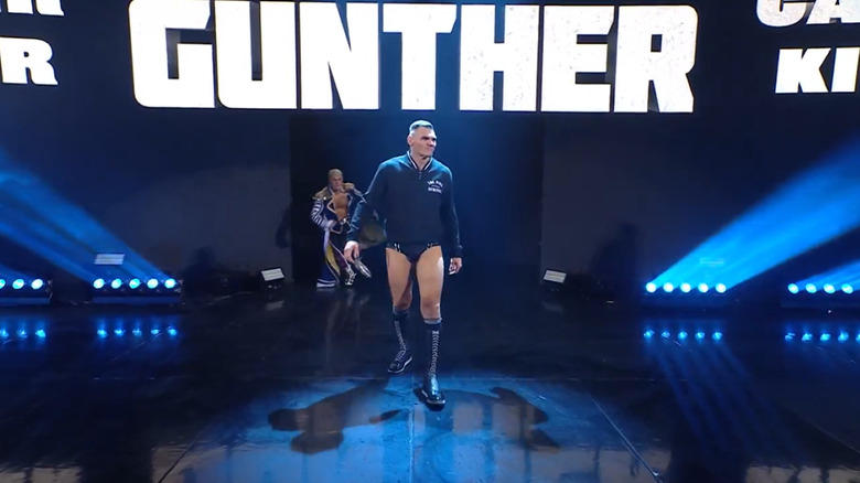 Cody Rhodes attacks Gunther from behind