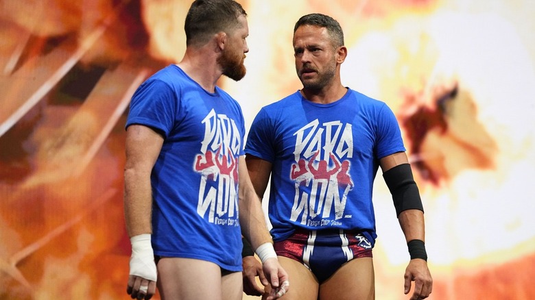 Kyle O'Reilly and Roderick Strong