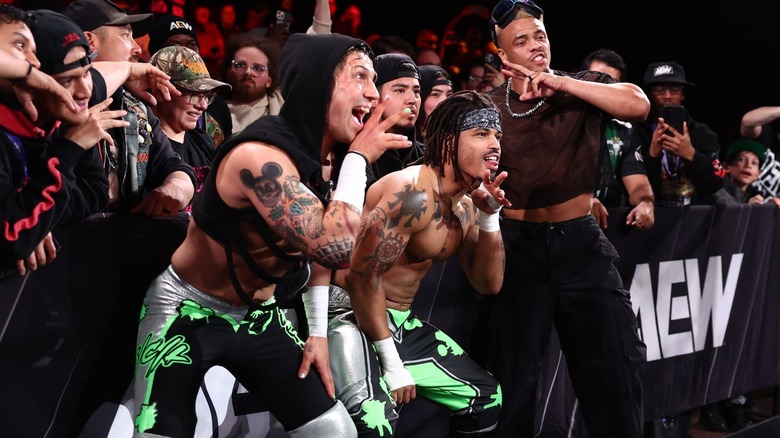 The Rascalz posing